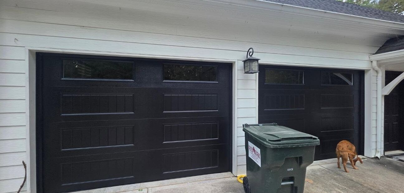 Black Carriage-House Doors in Westminster