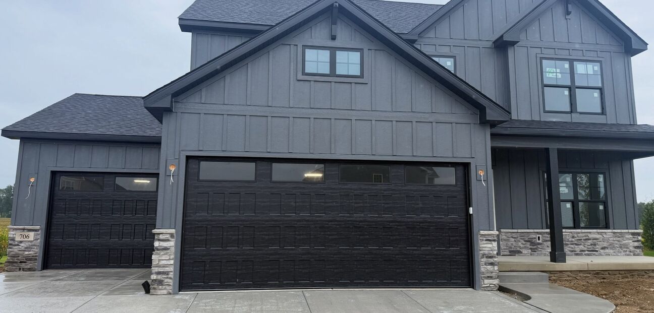 New Build Garage Doors in Erie