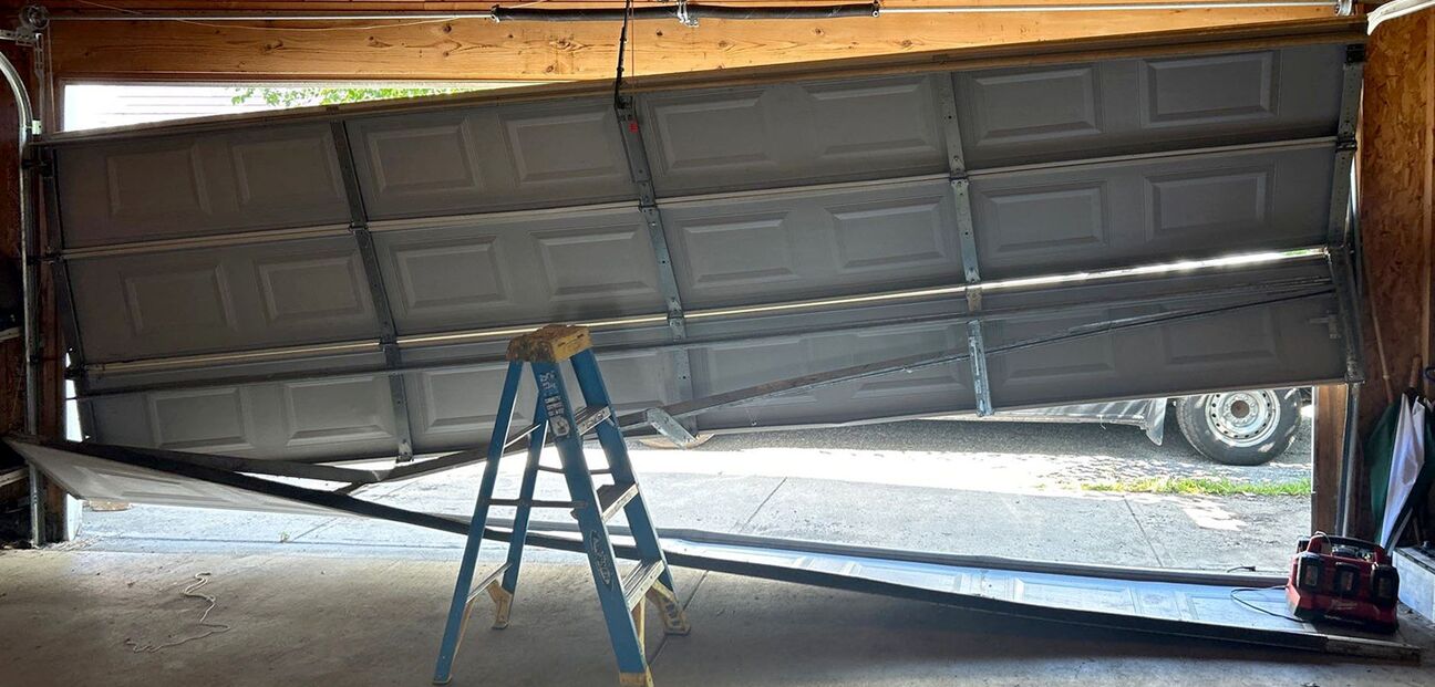 Off-Track Double Door Repair in Arvada